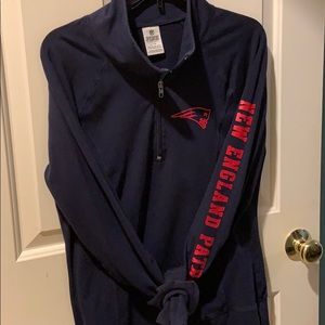 Patriots half zip from Pink!